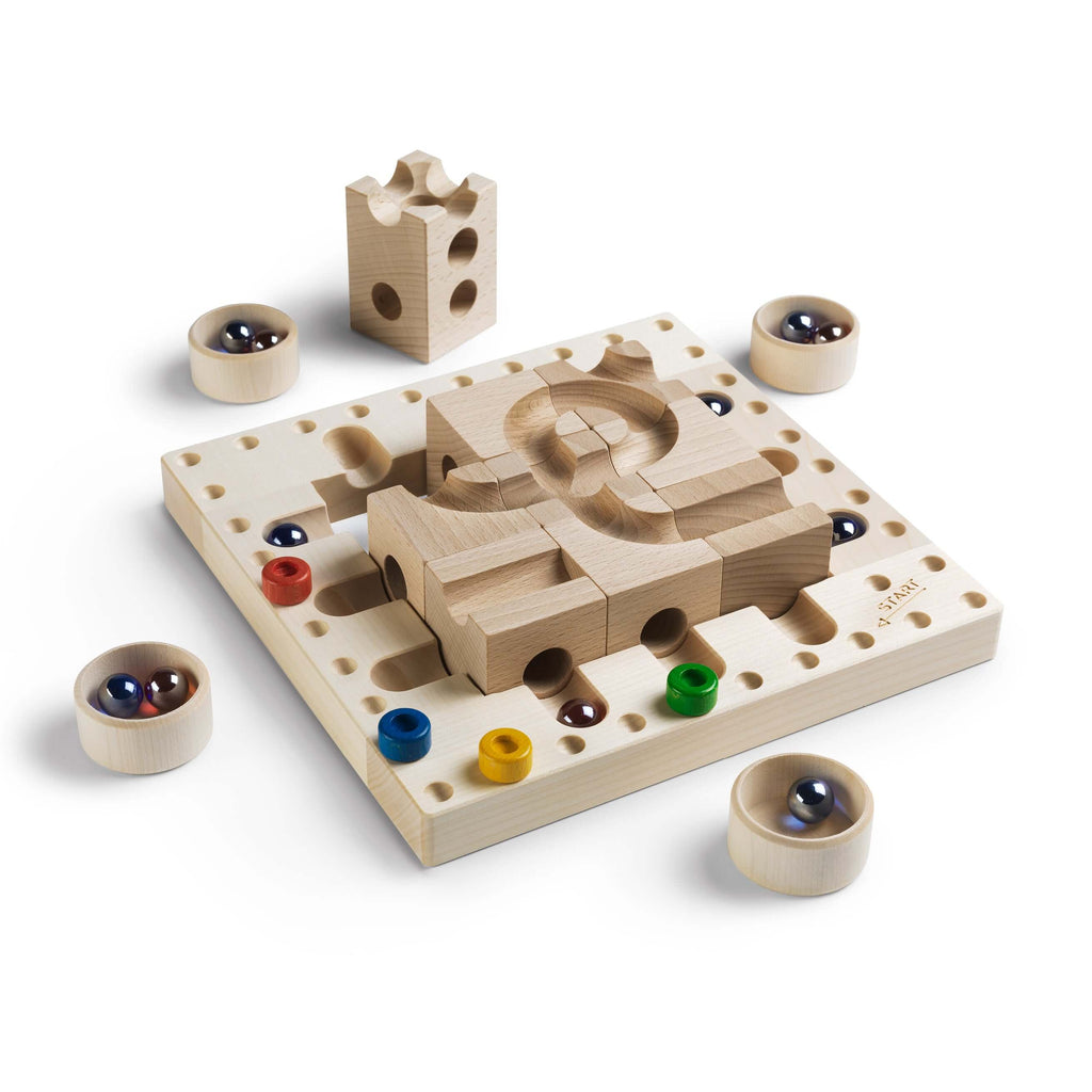 TRICKY WAYS - CUBORO TRICKY WAYS is an entertaining board game for the whole family. The goal is to always find new and as long as possible paths to different destinations - the longer the path, the more valuable. With the simple game version, in which ba