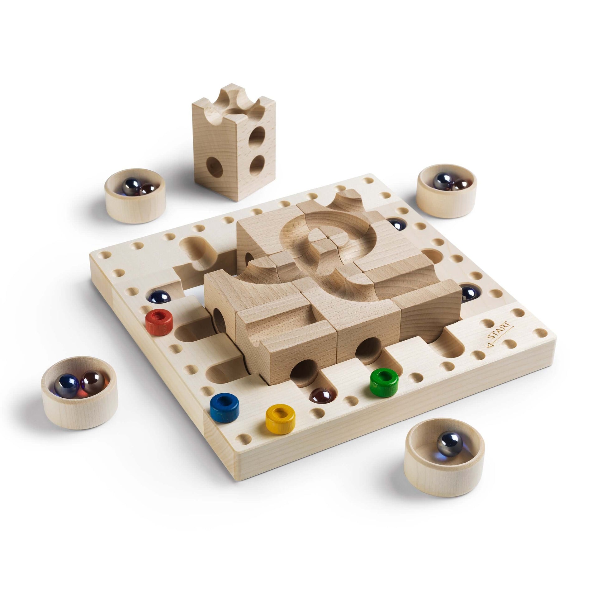 TRICKY WAYS - CUBORO TRICKY WAYS is an entertaining board game for the whole family. The goal is to always find new and as long as possible paths to different destinations - the longer the path, the more valuable. With the simple game version, in which ba